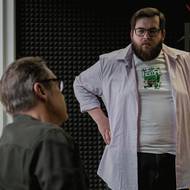 David Matásek v roli Kollera a Jan Řezníček.