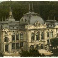 Císařské lázně na pohlednici z roku 1899.