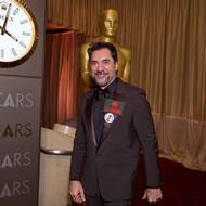 Jednu sošku předával španělský herec Javier Bardem. „Ne válce a svobodu Palestině,“ zvolal na pódiu.