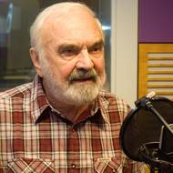 Zdeněk Svěrák v rozhlasovém pořadu Host do domu, 2015.