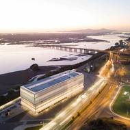 Regionální divadlo v Biobíu, Concepción v Chile, 2018.