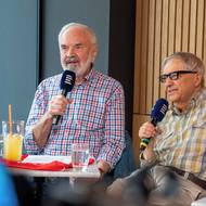 Zdeněk Svěrák a Miloň Čepelka v roce 2021.