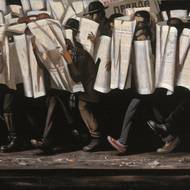 Wictor Dubrowin: Perestroika 88. Dílo pochází z roku 1991.