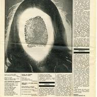 Součástí procesů s českým undergroundem byla dehonestační kampaň. Na snímcích nactiutrhačný článek o Jirousovi, který 3. prosince 1976 vyšel v Mladém světě a jehož jediným autorem (ze tří) je dodnes pouze Jan Krůta.