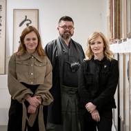 Ester Geslerová, Petr Holý a Anna Geislerová.