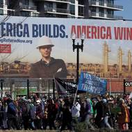 Demonstranti ve Washingtonu, D.C.