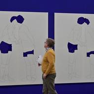 Na snímku je dílo Virgin Blue od dvojice Unconductive Trash, kterou tvoří Michal Pěchouček a Rudi Koval.