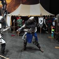 Britský velvyslanec Matt Field přítomné pozdravil jako hologram.