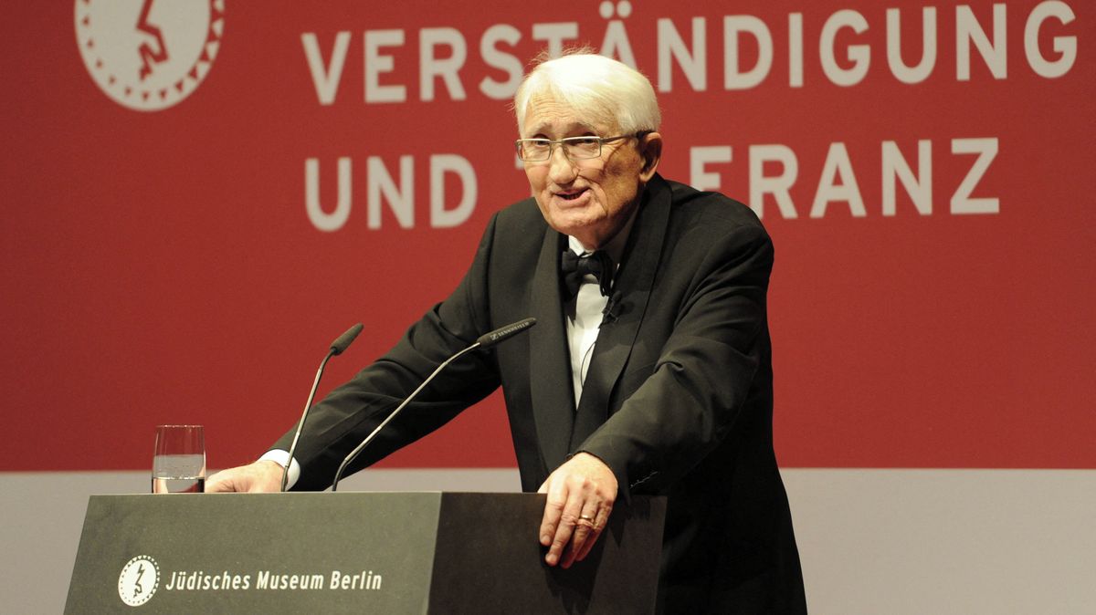Zemřel německý filosof a sociolog Jürgen Habermas
