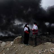 Podle íránských úřadů se do vzduchu uvolnily toxické látky.