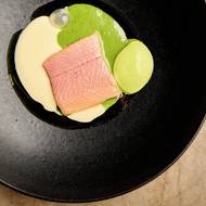 Oldřich Sahajdák. Pstruh a tři verze koprové omáčky