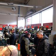 Otevření outletu Lidl v Ostravě.