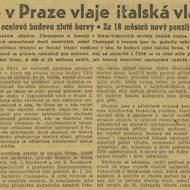 Článek o stavbě budovy v Lidové demokracii z 25. května 1968.