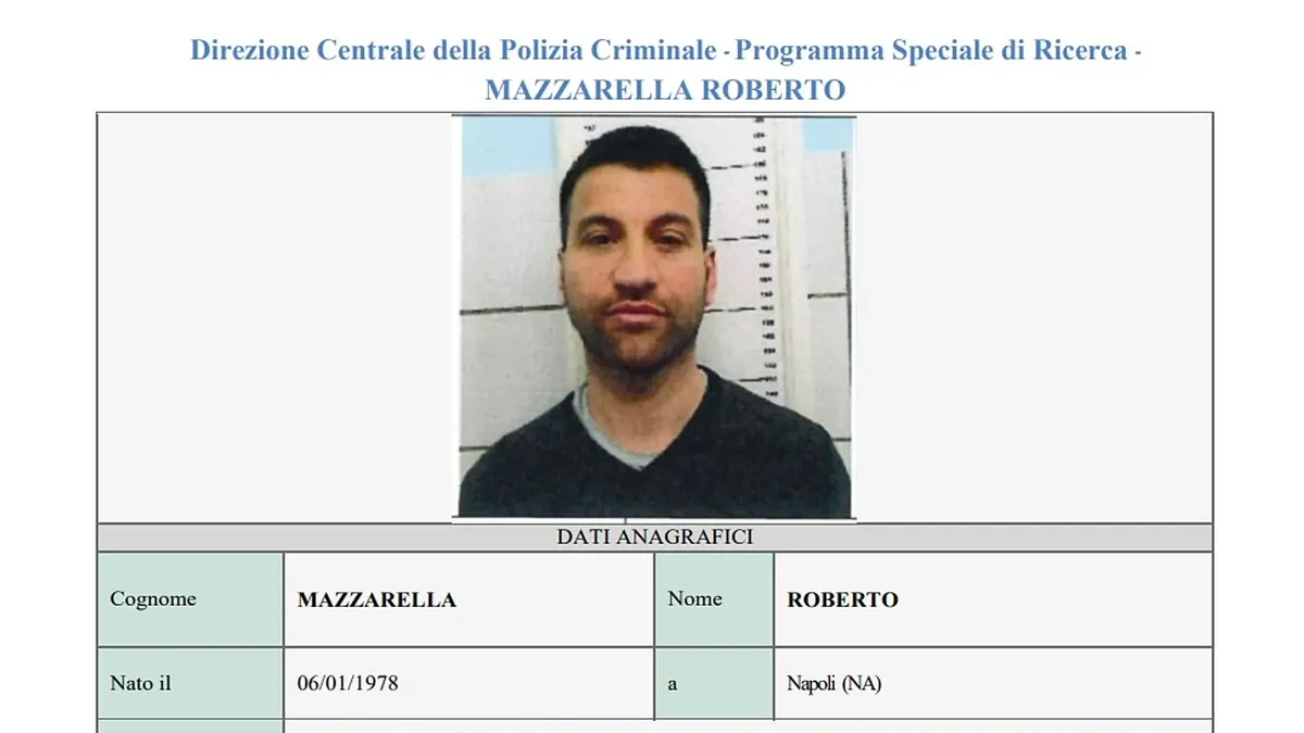 Italská policie zadržela šéfa jednoho z klanů mafie Camorra