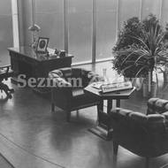 Přízemí památníku po nové úpravě v dubnu 1934 – Baťova kancelář.