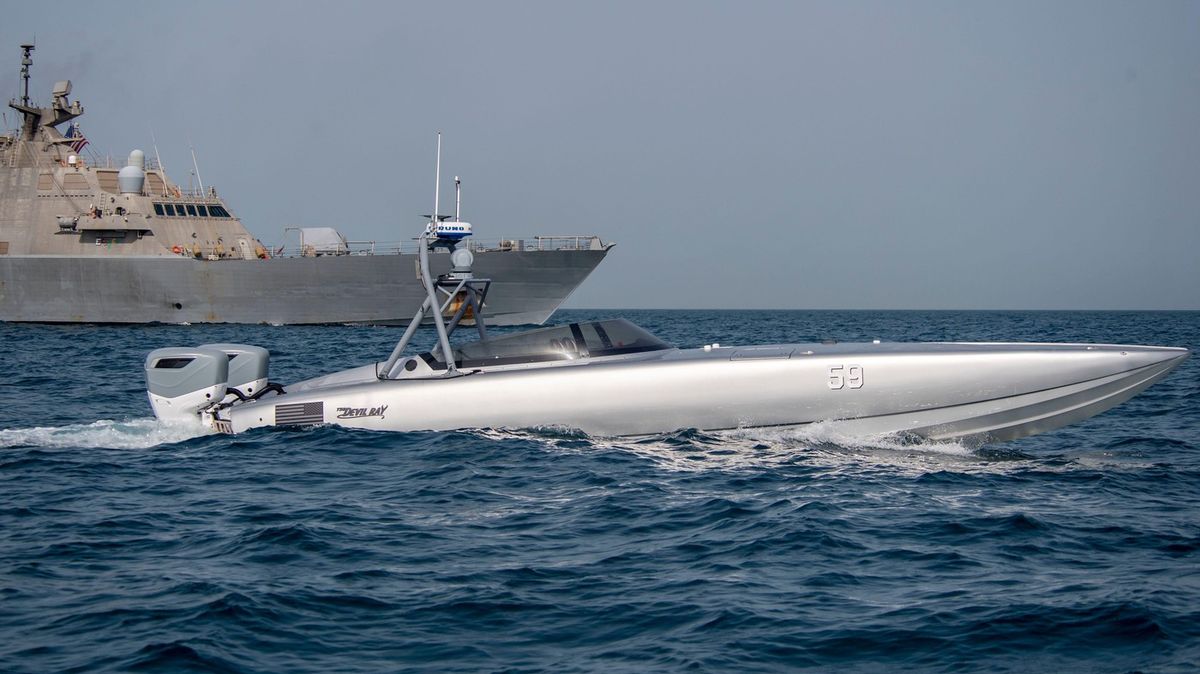 Americká „laskavost“ světu. Posily, které pomohou v boji s íránskými minami