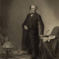 Původní portrétní malba viceprezidenta Johna C. Calhouna od Thomase Hickse, vyfotografovaná Anthonym Bergerem v roce 1852.