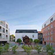 Žitný mlýn Boršov dnes - náměstí.