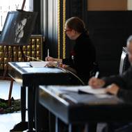 Zazněla také jeho oblíbená hudba z repertoáru kapel The Doors, Led Zeppelin, Plastic People of the Universe nebo Etc… Vladimíra Mišíka.