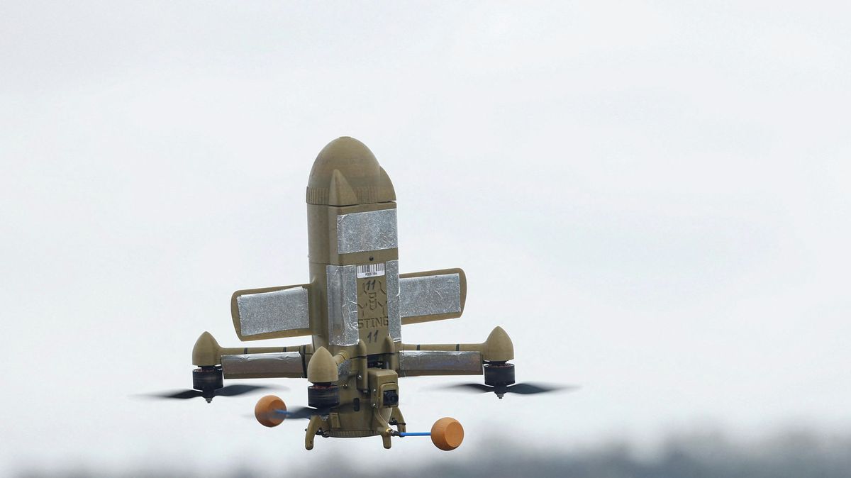 Video: Ukrajina poprvé sestřelila ruský Šáhid dronem vypuštěným z moře