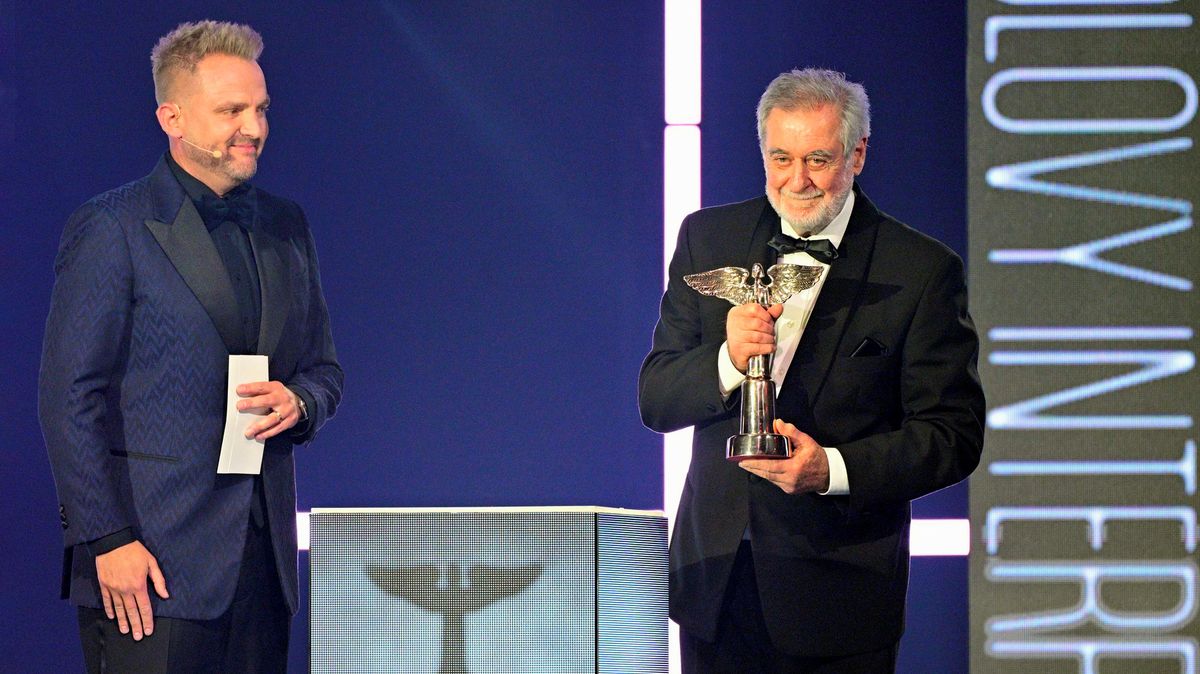 Hlavní cenu Anděl dostal Prokop. Klempíř se chová jako idiot, řekl rapper