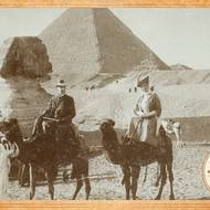 Herbersteinova sbírka, hrabě a hraběnka v Egyptě.