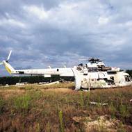 Při likvidaci následků havárie byla využívána letecká technika. 