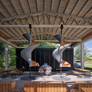 Žitný mlýn Boršov dnes. Vystavené jsou zde některé nalezené technické součásti mlýna. 