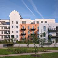 Žitný mlýn Boršov dnes - budova bývalého sila. 