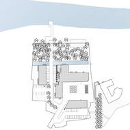 Žitný mlýn Boršov - nákres.