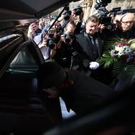 V zaplněném pražském Chrámu Matky Boží před Týnem se rodina a veřejnost toto úterý odpoledne rozloučili s Janem Potměšilem.