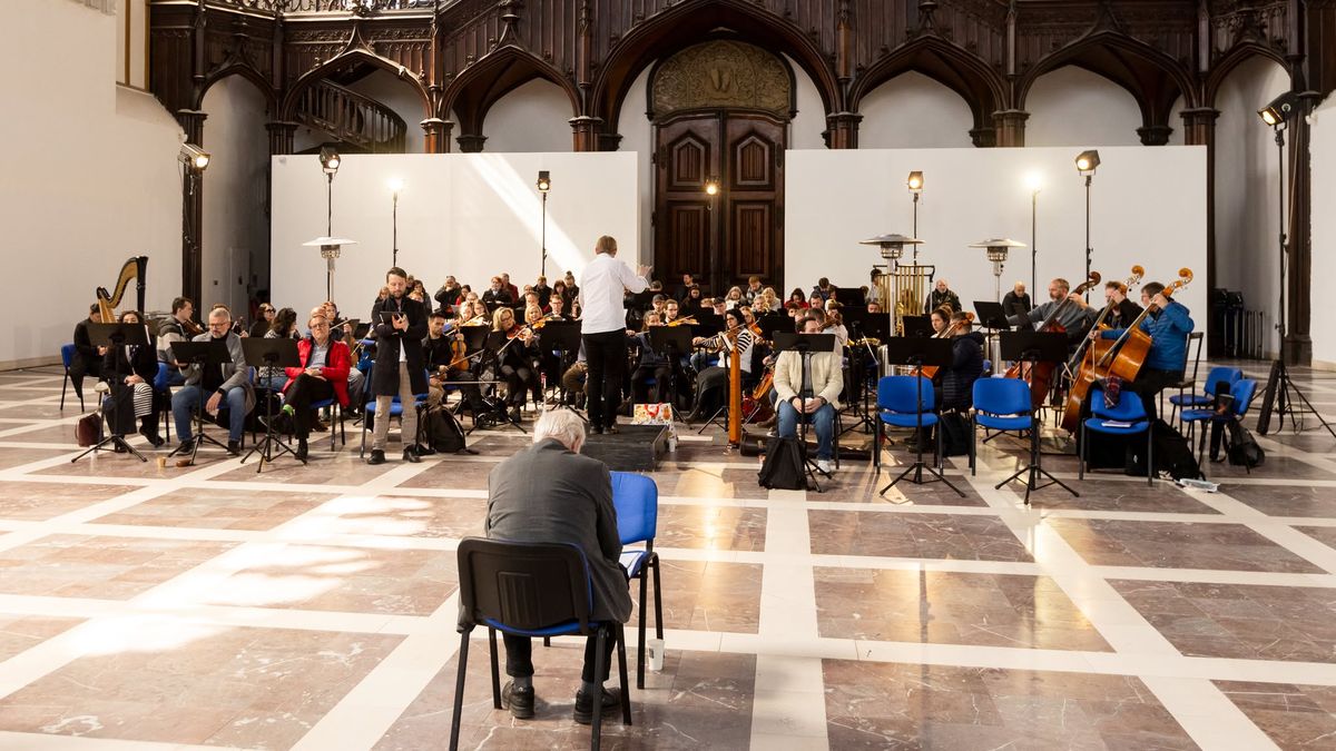 Svatý Václav. Na Hluboké měla premiéru opera od zakladatele Musicy Bohemicy