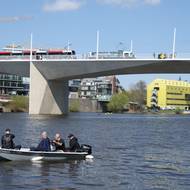 Dokončením Dvoreckého mostu má hlavní město 21. spojení přes Vltavu.