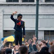 Jaafar Jackson v roli Michaela Jacksona.