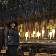 Symbolicky silným momentem byla návštěva Trumpových ve windsorské kapli svatého Jiří. Prezidentský pár tam uctil památku tehdy již zesnulé královny Alžběty II., které si Trump vážil. Návštěva z USA položila věnec k jejímu hrobu.