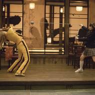 Uma Thurman jako Nevěsta a Čiaki Kurijama v roli Gogo.