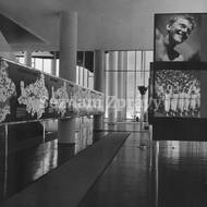 Expozice v horních podlažích ve 30. letech. 