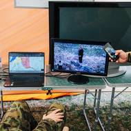 Na cvičení měli za úkol vypátrat třeba (falešného) žháře.