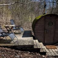 Ubytovaní hosté mohou využít i saunu.