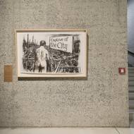 Sedmdesátiletý umělec v mnohých dílech vychází ze zkušenosti s bojem proti apartheidu.