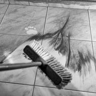 Za africký dlouhodobý projekt byl oceněn Mohamed Mahdy (Arab Documentary Photography Program). (Prach na podlaze v domě v egyptském Wadi El-Qamar. Jakmile se okna nechají otevřená byť na půl hodiny, nahromadí se na podlaze téměř centimetr prachu. Alexandrie, 18. března 2018.)