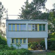 Chata V1, architekt Jaroslav Vaculík, Slapy, ČR, 1958-1964.