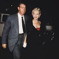 Marilyn Monroe s manželem baseballistou Joem DiMaggio, za kterého byla vdaná mezi léty 1954-1955.