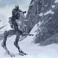 Pedro Pascal jako Mandalorian.