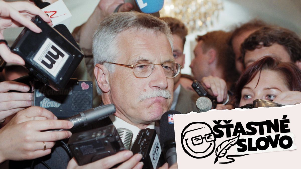 Šťastné slovo: „Za to můžete vy,“ řekl Klaus. Volby před 30 lety změnily Česko
