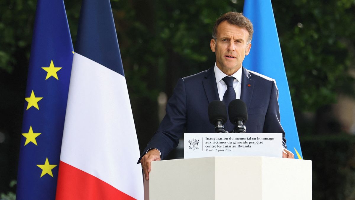 Macron v Paříži odhalil památník obětem rwandské genocidy