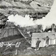 Nakládka uhlí, Karaganda, Karlag 1943. 