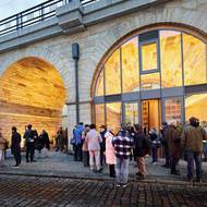 Česká cena za architekturu - nominace. Pilotní oblouk 036: 1KM proměny pod Negrelliho viaduktem v Praze, CCEA MOBA.