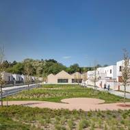 Obytný soubor Dolina v Praze, knesl kynčl architekti.