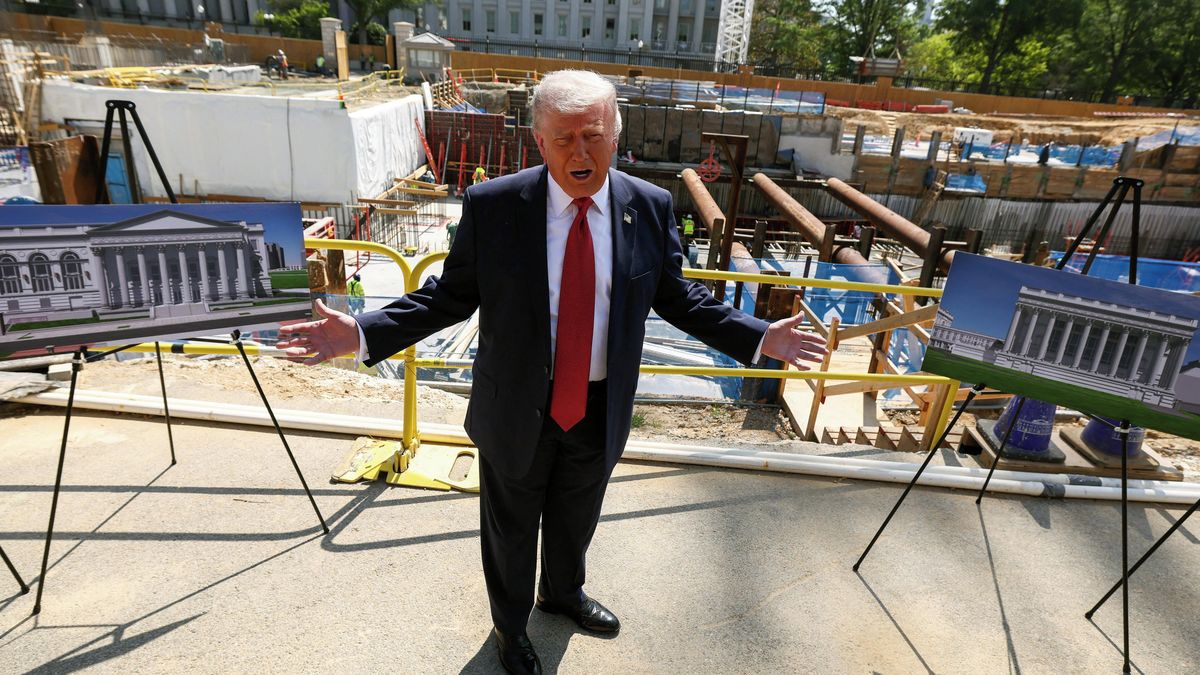 Bílý dům zadal zakázku na Trumpův taneční sál bez veřejné soutěže